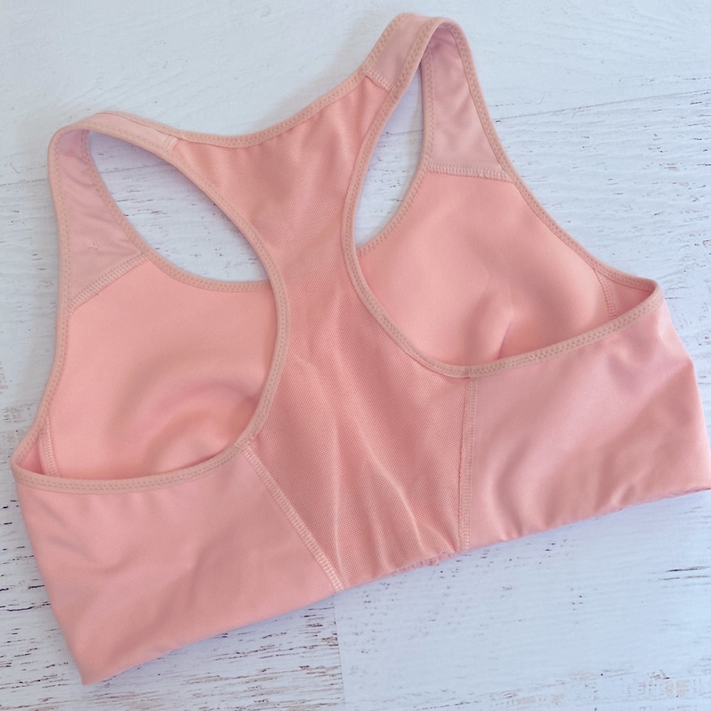 Nike Pink Sport Bra Size Medium - Picture 4 of 8